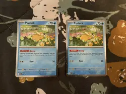 2x Psyduck 007 Black Star Promo Mega Evolution Pokemon MEP EN X2 NM Pack Fresh - Image 1