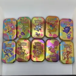 *EMPTY* Pokemon 151 Mini Tin Set - Including ART and COINS. NO PACKS! - Image 1