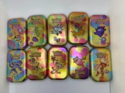 *EMPTY* Pokemon 151 Mini Tin Set - Including ART and COINS. NO PACKS! - Image 3