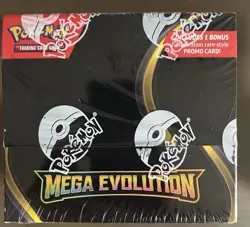Pokemon TCG Mega Evolution ENHANCED BOOSTER BOX Factory Sealed 36 Packs IN HAND - Image 1