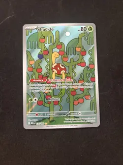 Shuckle 136/132 - Mega Evolution Pokemon Illustration Rare Holo NM - Image 1