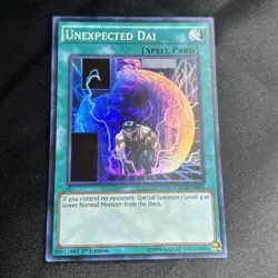 Unexpected Dai - CROS-EN065 - Super Rare 1st Edition Yugioh Crossed Souls - Image 2