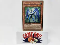 YuGiOh Elemental Hero Prisma GLD3-EN014 Gold Series Limited Edition LP - Image 1