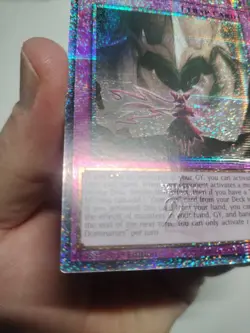 Yu-Gi-Oh! Songs of the Dominators ALIN-EN078 Quarter Century Secret Rare LP - Image 3