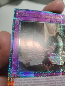 Yu-Gi-Oh! Songs of the Dominators ALIN-EN078 Quarter Century Secret Rare LP - Image 4