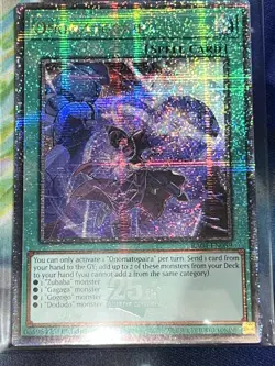 Onomatopaira Quarter Century Secret Rare Card RA04-EN089 - Image 1