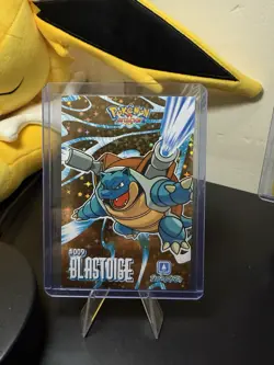 Pokemon 2024 Card Database Attacks Kanto Gold Holo Blastoise Peru US Seller - Image 1