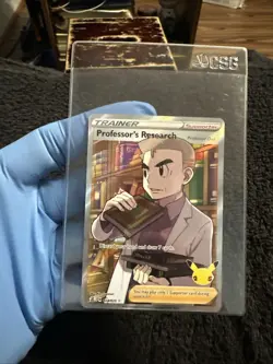 Professor's Research Trainer Card Pokemon TCG Supporter Professor Oak - Image 3