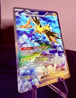 Zapdos ex 202/165 Sv: Scarlet & Violet 151 Holo Near Mint Pokemon Card - Image 1