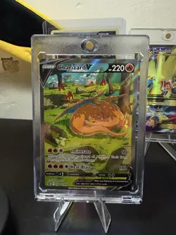 Charizard V SWSH260 Holo Sleeping Charizard Promo Card NM Near Mint - Image 1