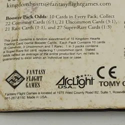 New Disney Kingdom Hearts Chain of Memories Trading Card Booster Pack TCG KH CoM - Image 4