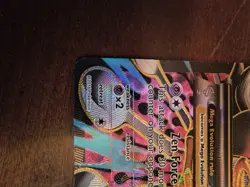 Mega M Alakazam EX Full Art Holo Card 118/124 XY Fates Collide - Image 3