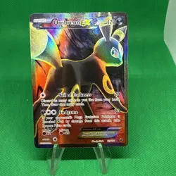 Pokemon Umbreon EX Full Art Holo Card 119/124 XY Fates Collide Ultra Rare - Image 1
