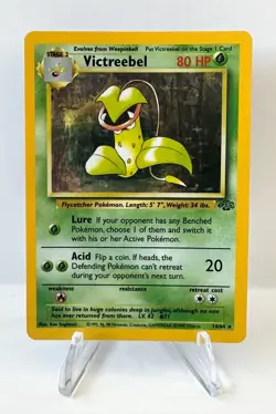 Victreebel 14/64 Pokemon Card TCG Jungle Unlimited Holo LP - Image 1