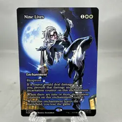 Nine Lives (Borderless) 0003 - Marvel's Spider-Man MTG - NM/M - Image 1