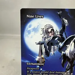 Nine Lives (Borderless) 0003 - Marvel's Spider-Man MTG - NM/M - Image 2