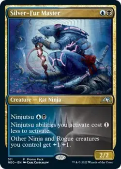 Silver-Fur Master - Near Mint MTG Promo Pack: Kamigawa: Neon Dynasty - Image 1
