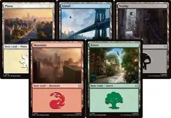 Land Set [Marvel's Spider-Man] MTG - Image 1