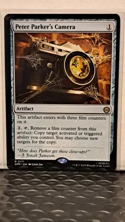 MTG Spider-Man - Peter Parker's Camera #171 (Rare Artifact) - Image 3