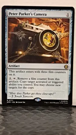 MTG Spider-Man - Peter Parker's Camera #171 (Rare Artifact) - Image 4