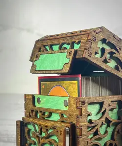 Wooden MTG Commander Deck Box - Image 2