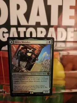 Magic MTG Spider-Man Miles Morales Ultimate Spiderman 0108 Mythic Foil Marvel - Image 1