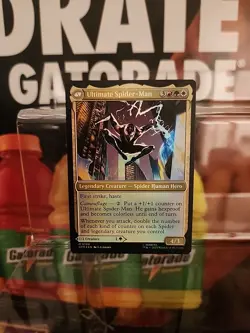 Magic MTG Spider-Man Miles Morales Ultimate Spiderman 0108 Mythic Foil Marvel - Image 2