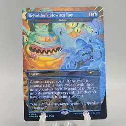 MTG Beholder’s Slowing Ray #1788 Foil Rare Secret Lair Drop Series (SLD) - Image 1