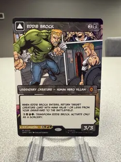 Eddie Brock Venom, Lethal Protector (0224) MTG Spider-Man Non-Foil NM/M - Image 2