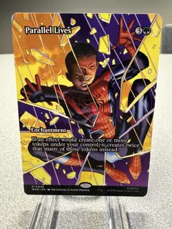 Parallel Lives (Borderless Non Foil) 36 (M) MTG Marvel Spider-Man Eternal (MAR) - Image 1