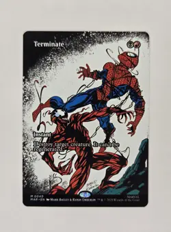Terminate Borderless 0040 M MTG Marvel's Spider-Man - Image 1