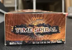 MTG Booster Box: Time Spiral 2006 - Sealed & Loose Cards, Card Protectors, Hallo - Image 5