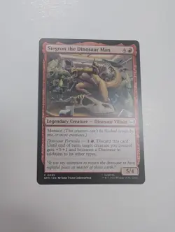 MTG - Stegron the Dinosaur Man - Marvel's Spider-Man NM/M Condition - Image 1