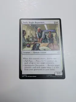 MTG - Daily Bugle Reporters - Marvel's Spider-Man NM/M Condition - Image 1
