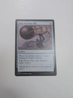 MTG - Steel Wrecking Ball - Marvel's Spider-Man NM/M Condition - Image 1