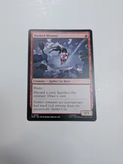 MTG - Masked Meower - Marvel's Spider-Man NM/M Condition - Image 1