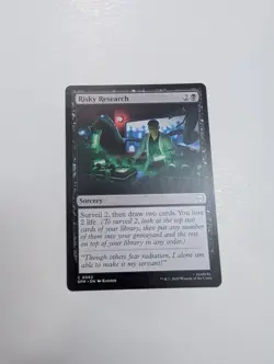 MTG - Risky Research - Marvel's Spider-Man NM/M Condition - Image 1