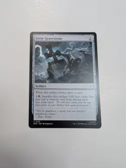 MTG - Eerie Gravestone - Marvel's Spider-Man NM/M Condition - Image 1