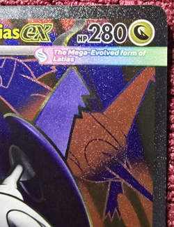 Pokemon Mega Evolution Mega Latias ex Full Art 163/132 Mint- English - Image 3
