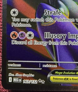 Pokemon Mega Evolution Mega Latias ex Full Art 163/132 Mint- English - Image 5