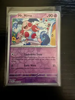 Pokemon TCG: Temporal Forces - Reverse Holo - 063/162 - Mr. Mime - Image 1