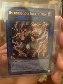 Yugioh! Unchained Soul Lord of Yama - DUNE-EN049 - Ultra Rare - 1st Edition NM - Image 3