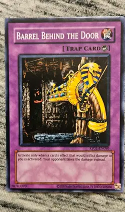 MULTIPLE MISPRINTS Yugioh! Barrel Behind the Door color misprint RP02-EN080 - Image 3