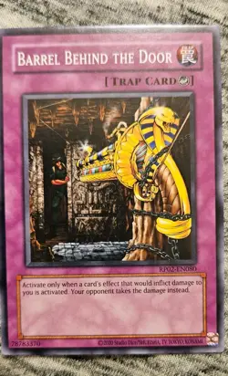 MULTIPLE MISPRINTS Yugioh! Barrel Behind the Door color misprint RP02-EN080 - Image 4
