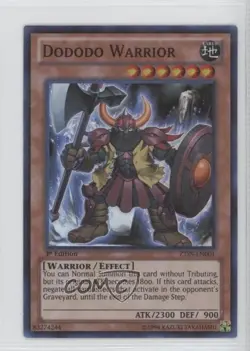 Dododo Warrior 1st Ed. YuGiOh Zexal Collection Tin #ZTIN-EN001 - Image 1