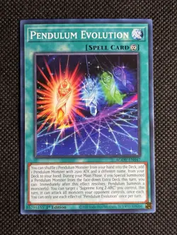 3x YuGiOh! - Pendulum Evolution AGOV-EN047 Common 1st Edition Near Mint - Image 2