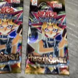 (2) YUGIOH PHARAOH'S SERVANT BOOSTER JAPANESE U.RARE SEALED PACK UNOPENED JAPAN - Image 4