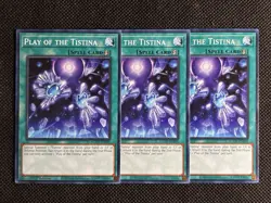 3x YuGiOh! - Play of the Tistina AGOV-EN090 Common 1st Edition Near Mint - Image 1