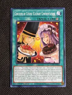 3x YuGiOh! Concours de Cuisine (Culinary Confrontation) AGOV-EN064 Common 1st NM - Image 2