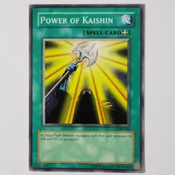 Power of Kaishin - LOB-044 - NM/VLP - Common - Unlimited - Yugioh - 1996 - Image 1